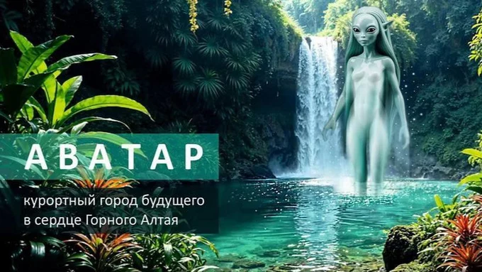 Коттеджи в курортном городе Аватар